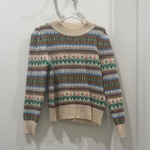 Crewcuts Multicolor Patterned Kids Sweater